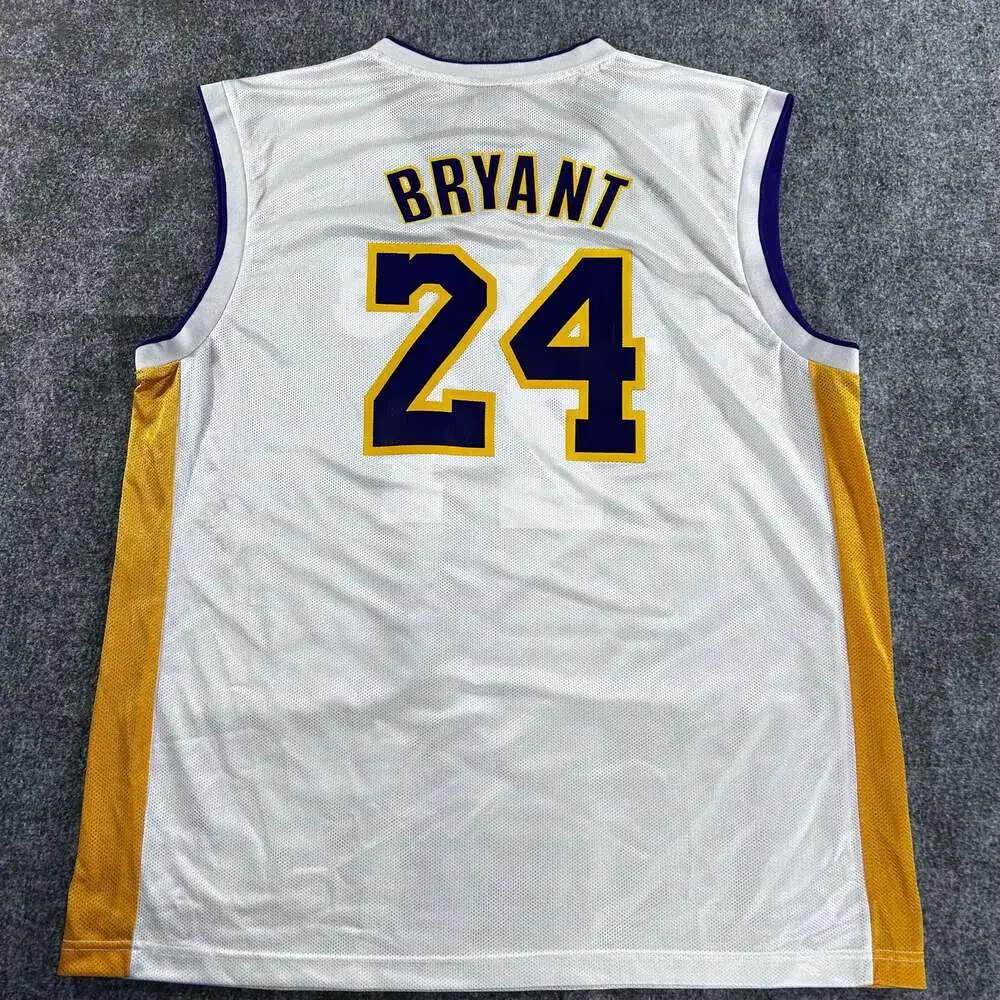 Vintage Adidas Kobe Bryant Los Angeles Lakers #24 Jersey NBA Mens XL‎